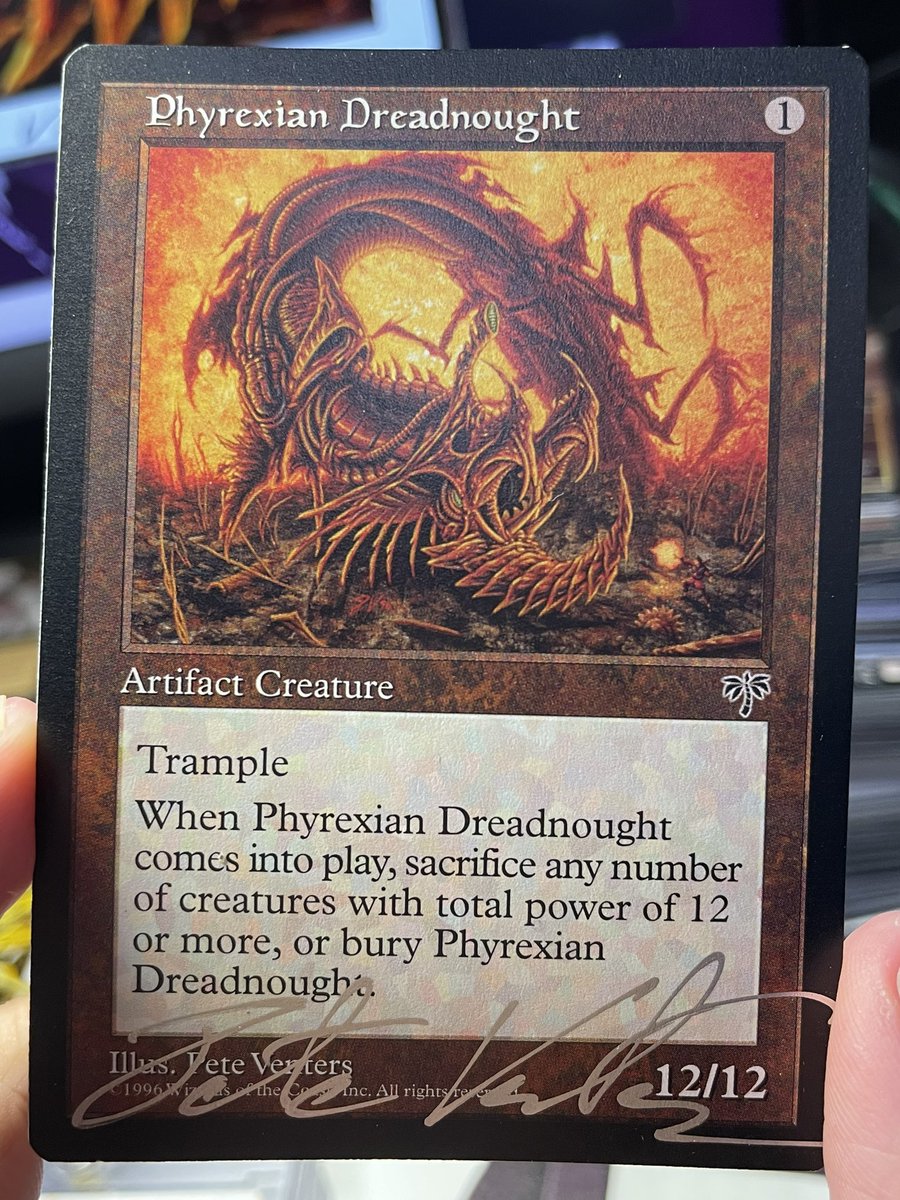 Phyrexian Dreadnought #artistproof