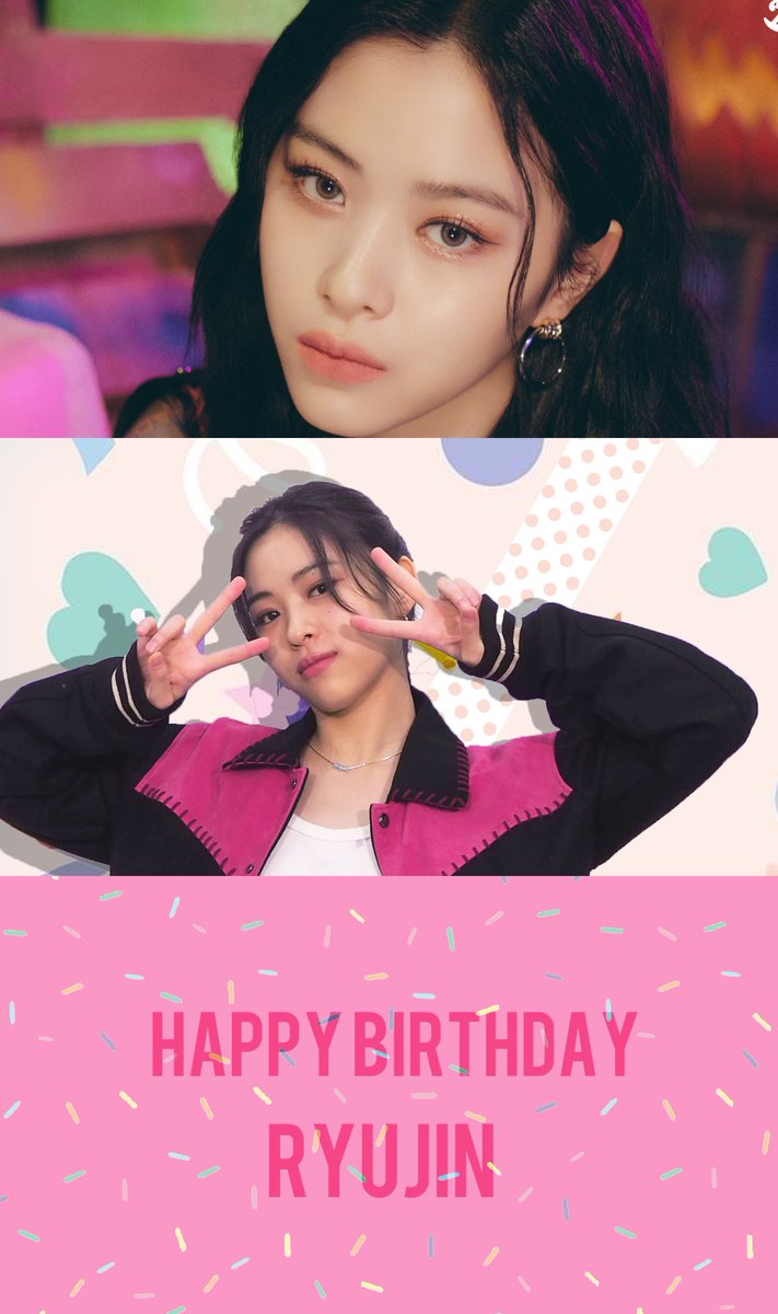 🎉RYUJIN HAPPY BIRTHDAY🎉 リュジン、お誕生日おめでとう🎂 #ITZY