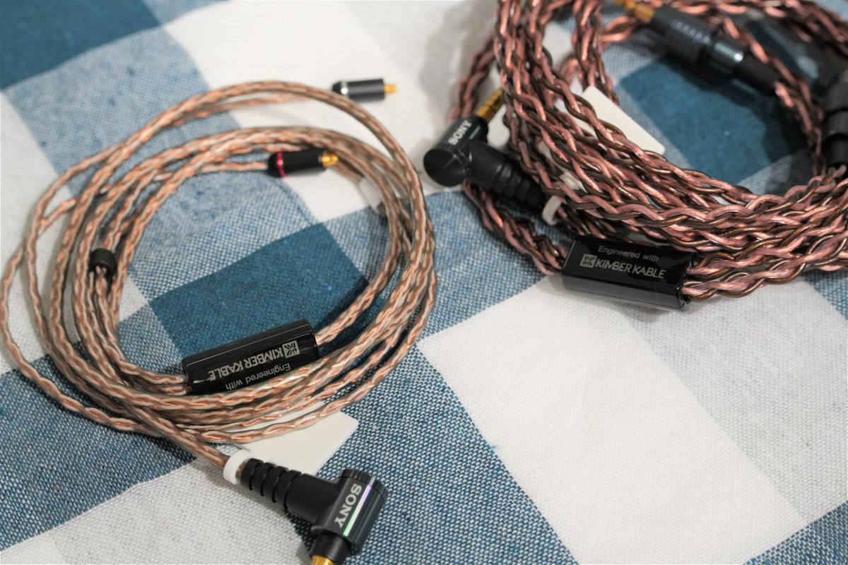 SONYより、KIMBER KABLE社協力開発のΦ4.4mmバランス接続対応ヘッドホン