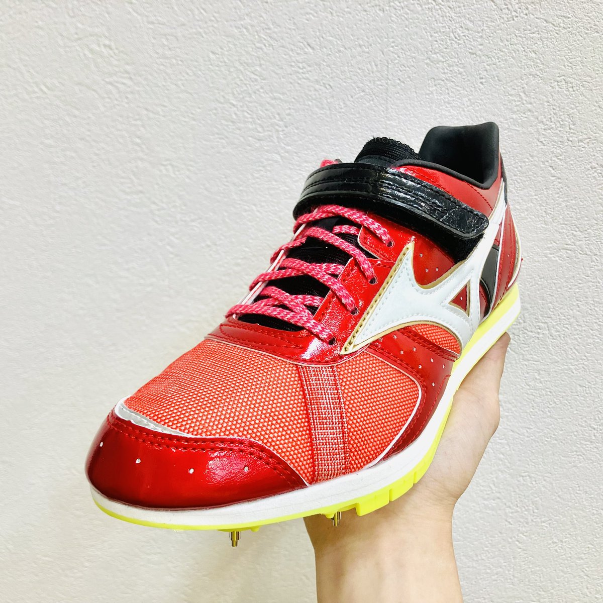 mizuno ｢FIELD GEO AJ SP｣ 三段跳、棒高跳専用スパイク👟✨ 幅跳種目に