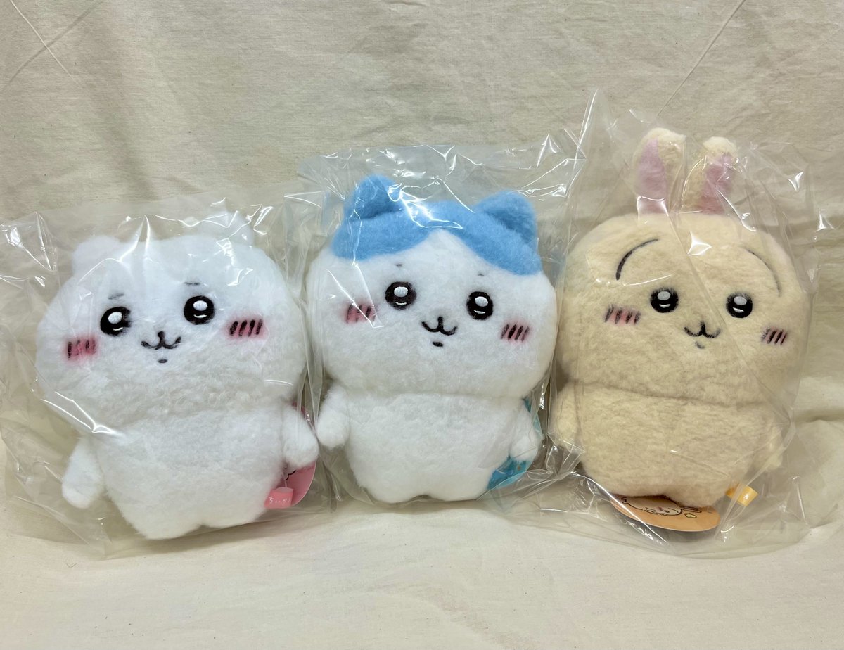 ちいかわらんど原宿店 ⭐️再入荷のお知らせ⭐️ 『ほわほわぬいぐるみ