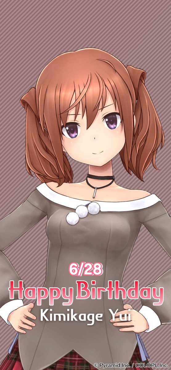 本日は、君影 唯（CV #加隈亜衣 ）の誕生日です！ 誕生日限定