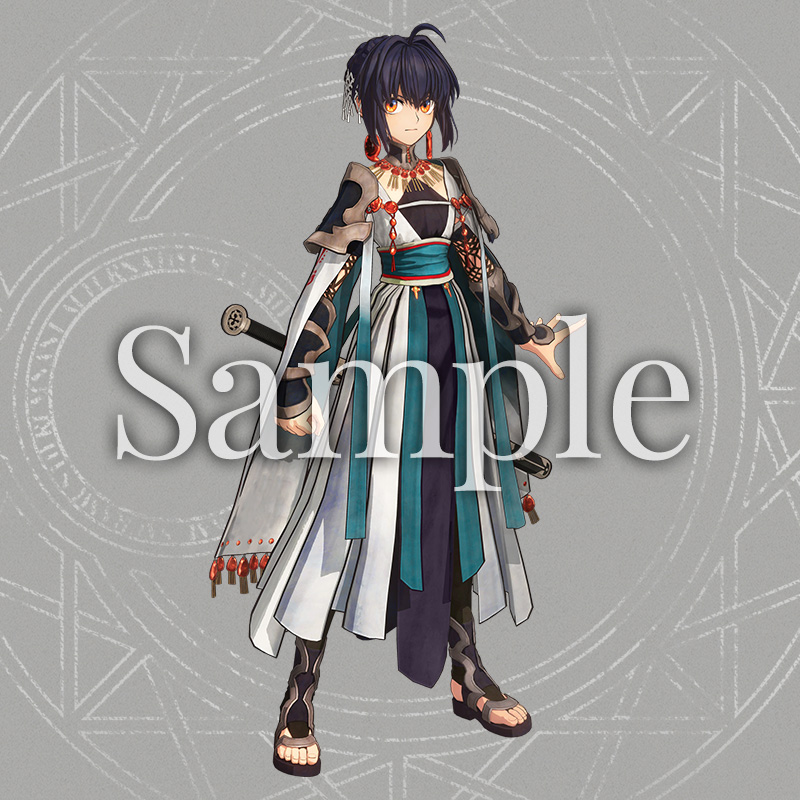 ゲオで購入すると店舗別購入特典として、「幻想霊衣：セイバー」が