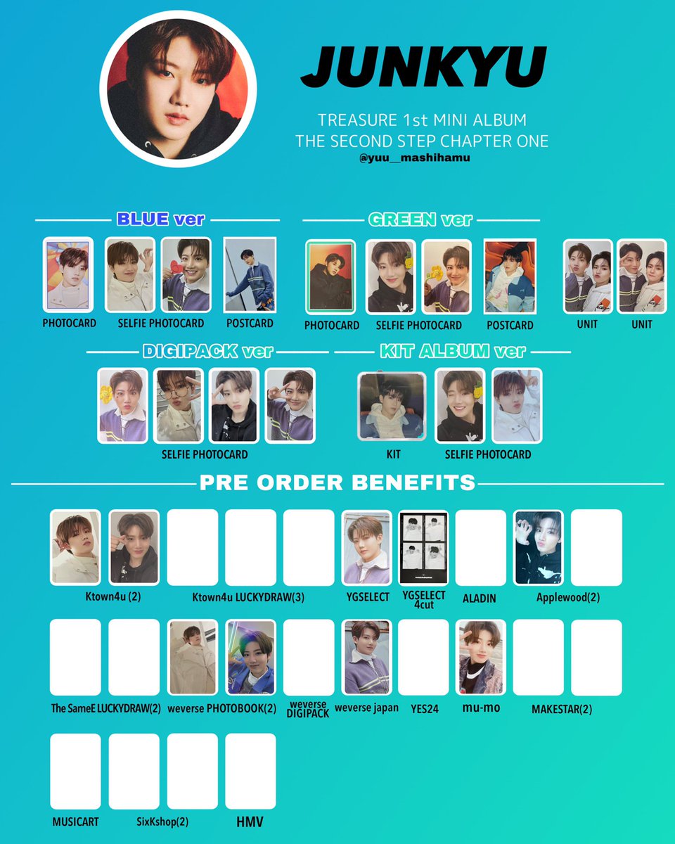 treasure ソウルコン Hello ラキドロ ジフン トレカ コンプ 【公式通販】