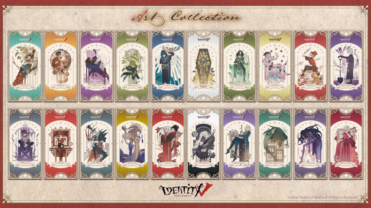 新商品】 『IdentityV 第五人格』から描き起こし新アート「Art