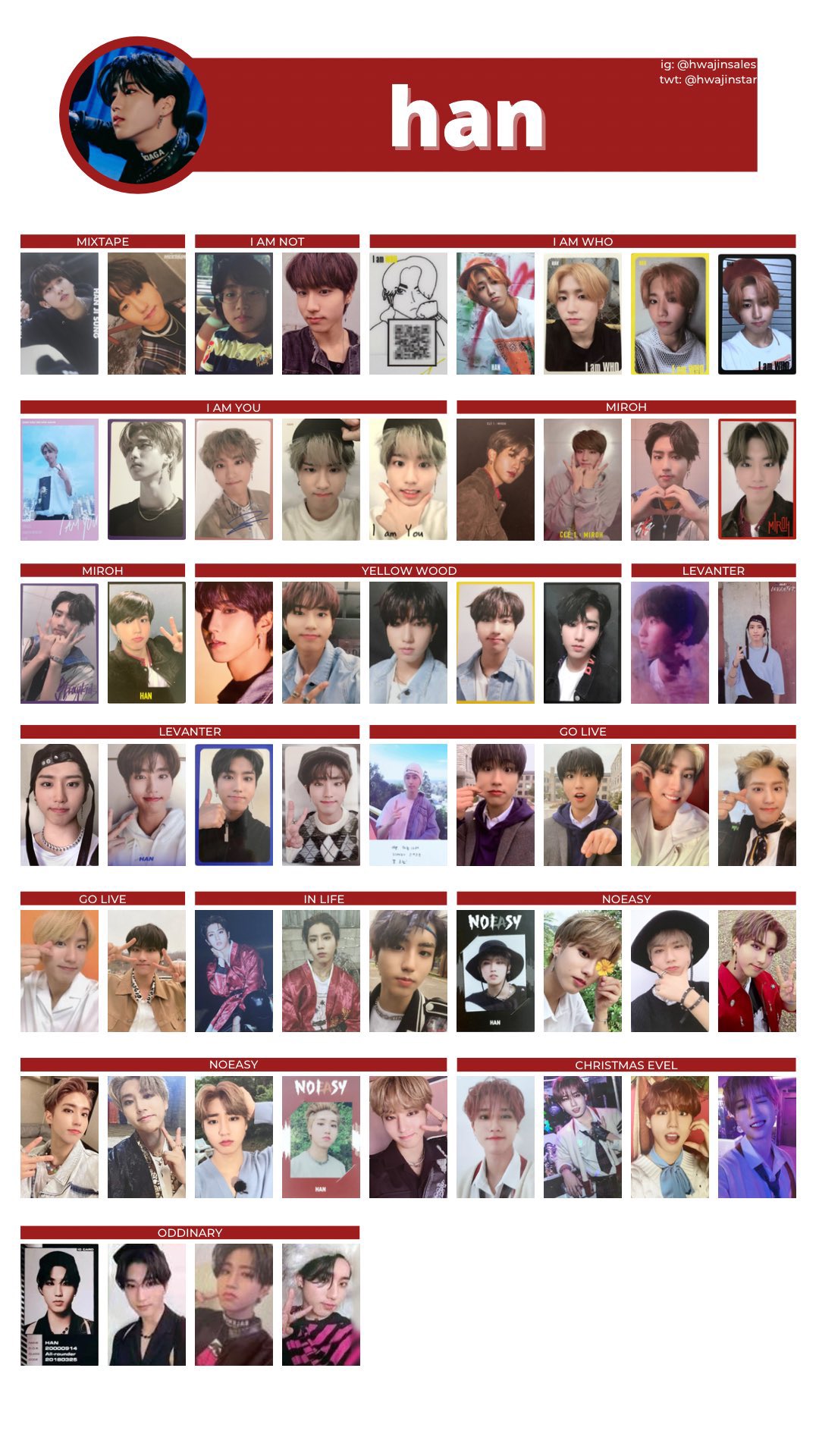 StrayKids スキズ kwave 限定 サノク トレカ ハン 【公式通販】