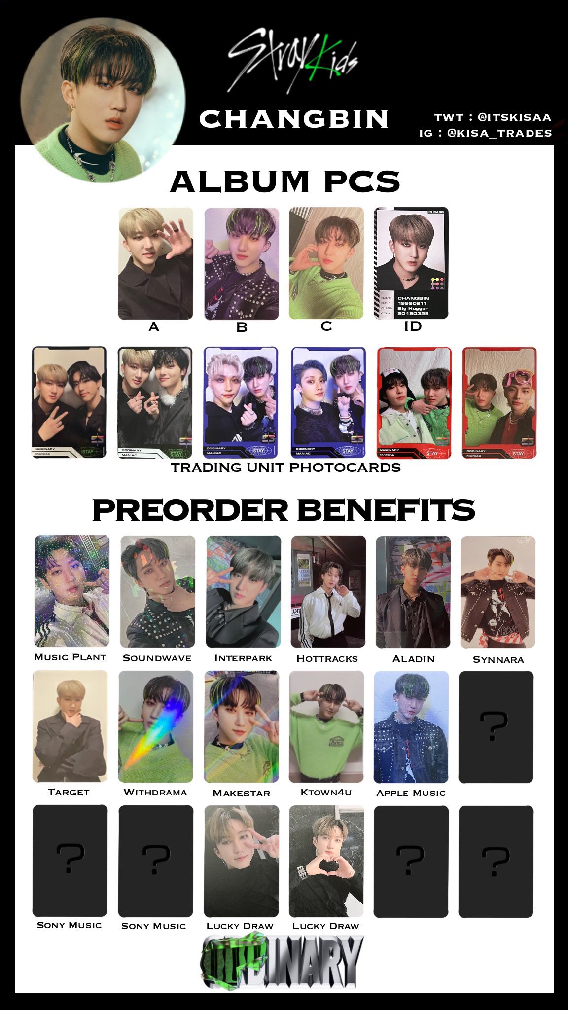 5-star スンミン まとめ売り Straykids スキズ トレカ スンミン まとめ