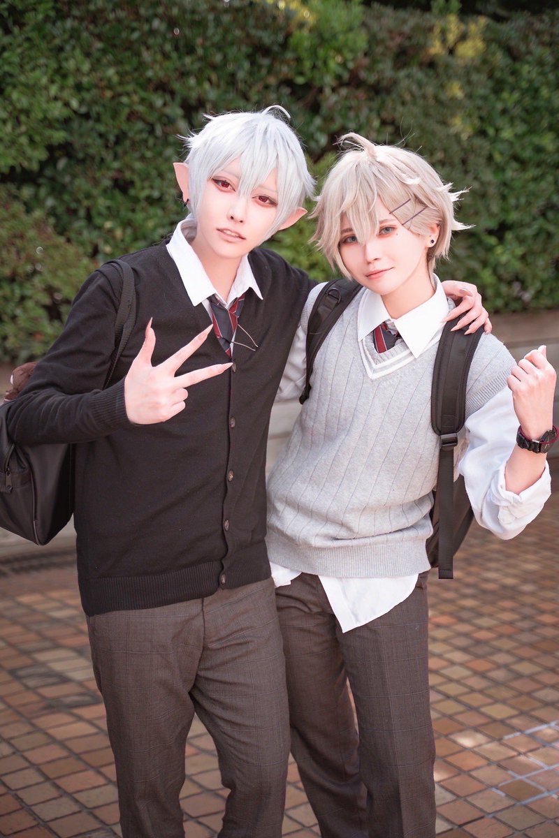 🌈🕒コスプレ チョコカノ/ChroNoiR🖤 #池袋アコスタ 叶🔫みの