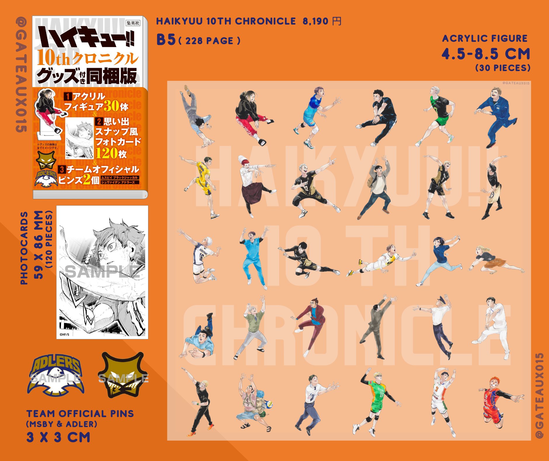 ハイキューアクリルスタンドセット ハイキュー!! アクリルスタンド