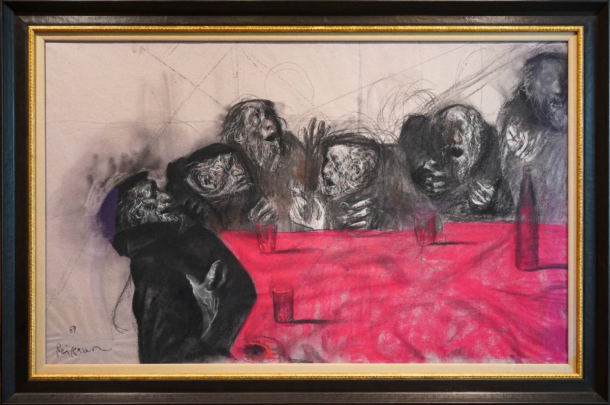 静止した刻」（1968年作、東京国立近代美術館蔵）や「サイコロ」などと