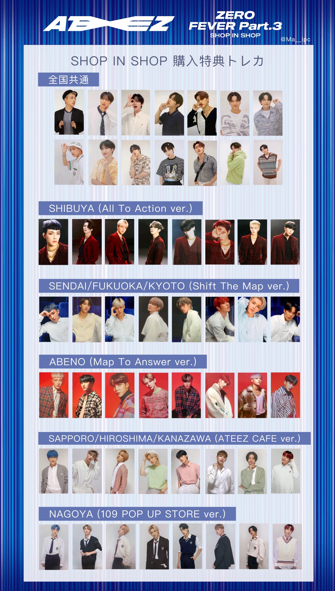 ATEEZ Answer MMT ソンファ トレカ 特典 ATEEZ Answer MMT ソンファ