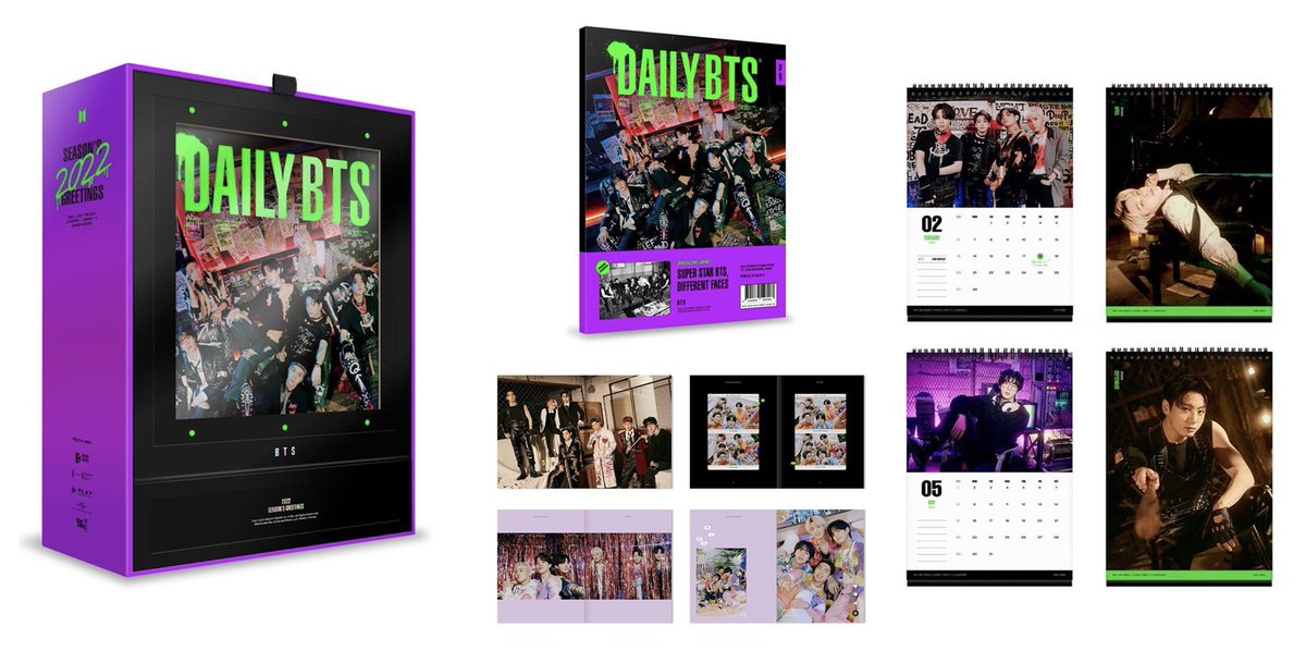 BTS 2022 SEASON'S GREETINGSが発売決定！！ 価格 ・8,030円 バンタン