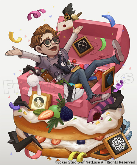 第五人格 IdentityV 誕生日 キャラの日 キャンバスボード 曲芸師 第五