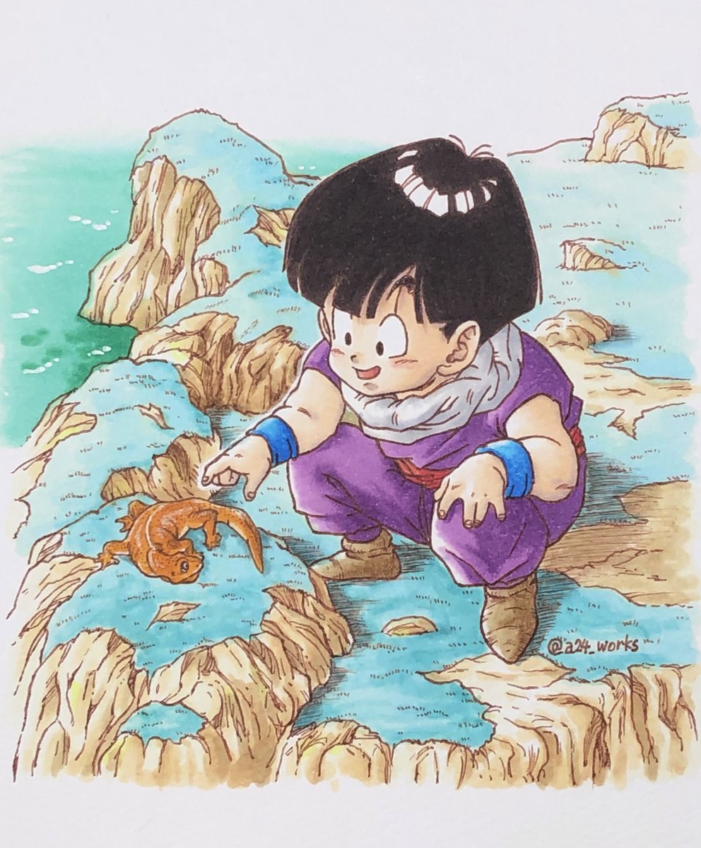 ホントはボク 学者さんになりたかったんだ… #ドラゴンボール