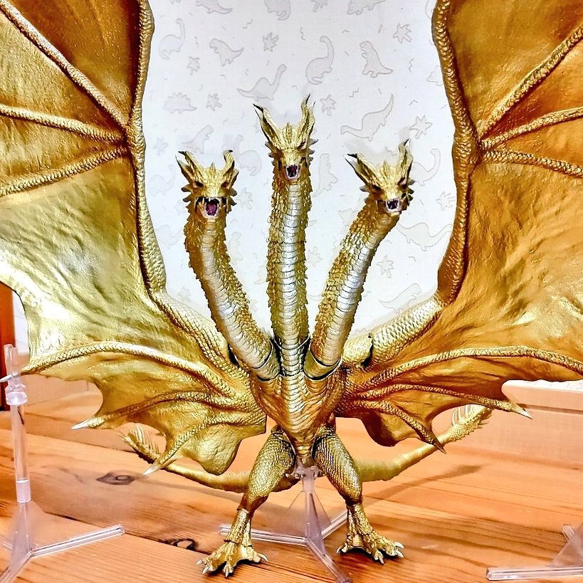 モンスターアーツ キングギドラ2019 スペシャルカラー 伝票貼り跡無し