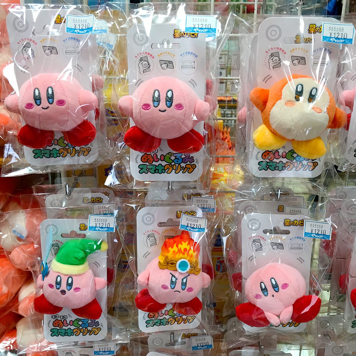 3階売場に新入荷🎵 #サンアート 「星のカービィ ぬいぐるみスマホ