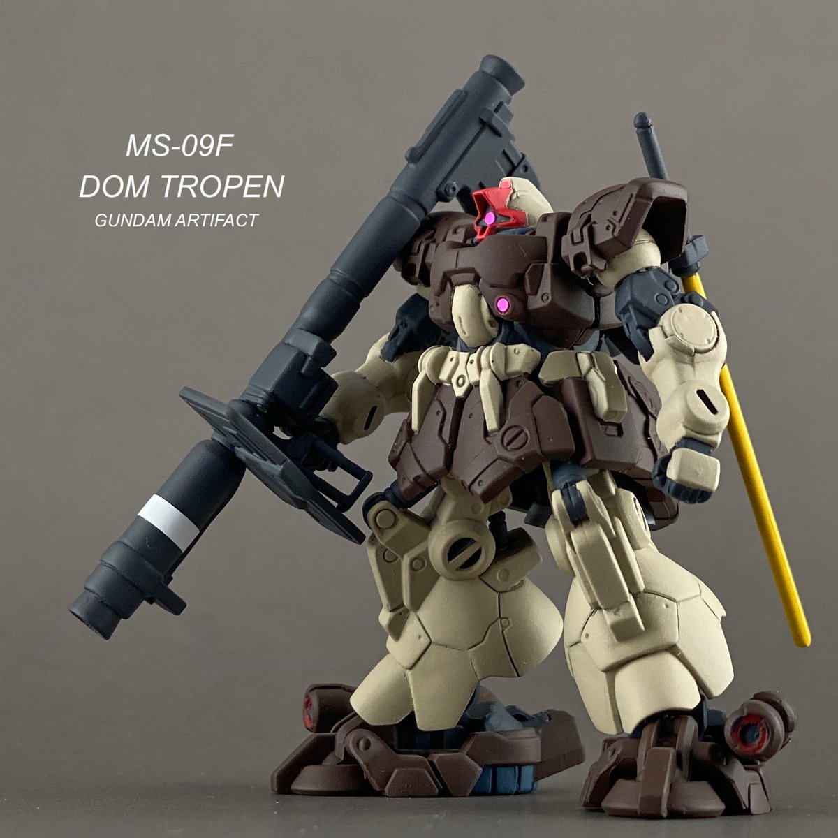 ガンダム アーティファクト ドム・トローペン UC Ver. 完成しました