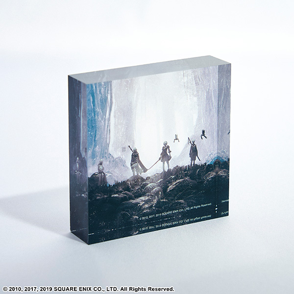 ニーア」シリーズコンサートのキービジュアルを使用した、アクリル