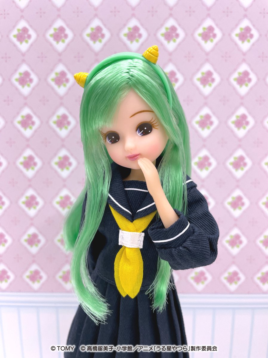 リカちゃんが『#うる星やつら』のラムちゃんに⁉ ＼ アニメ放映記念で