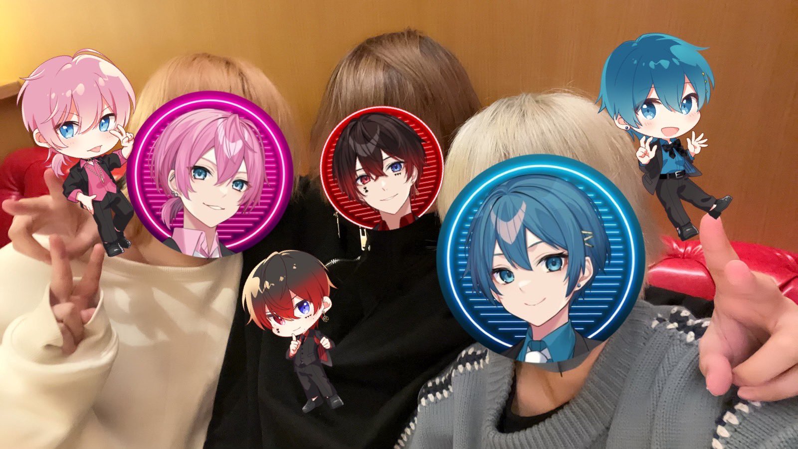 AMPTAK×COLORS リングライト けちゃ 虹 アンプタックカラーズ 【公式通販】