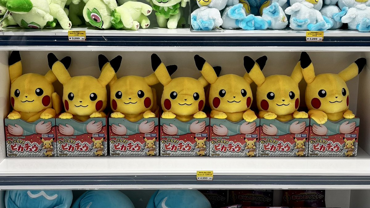 だっこして!ピカチュウ #ポケモンセンター
