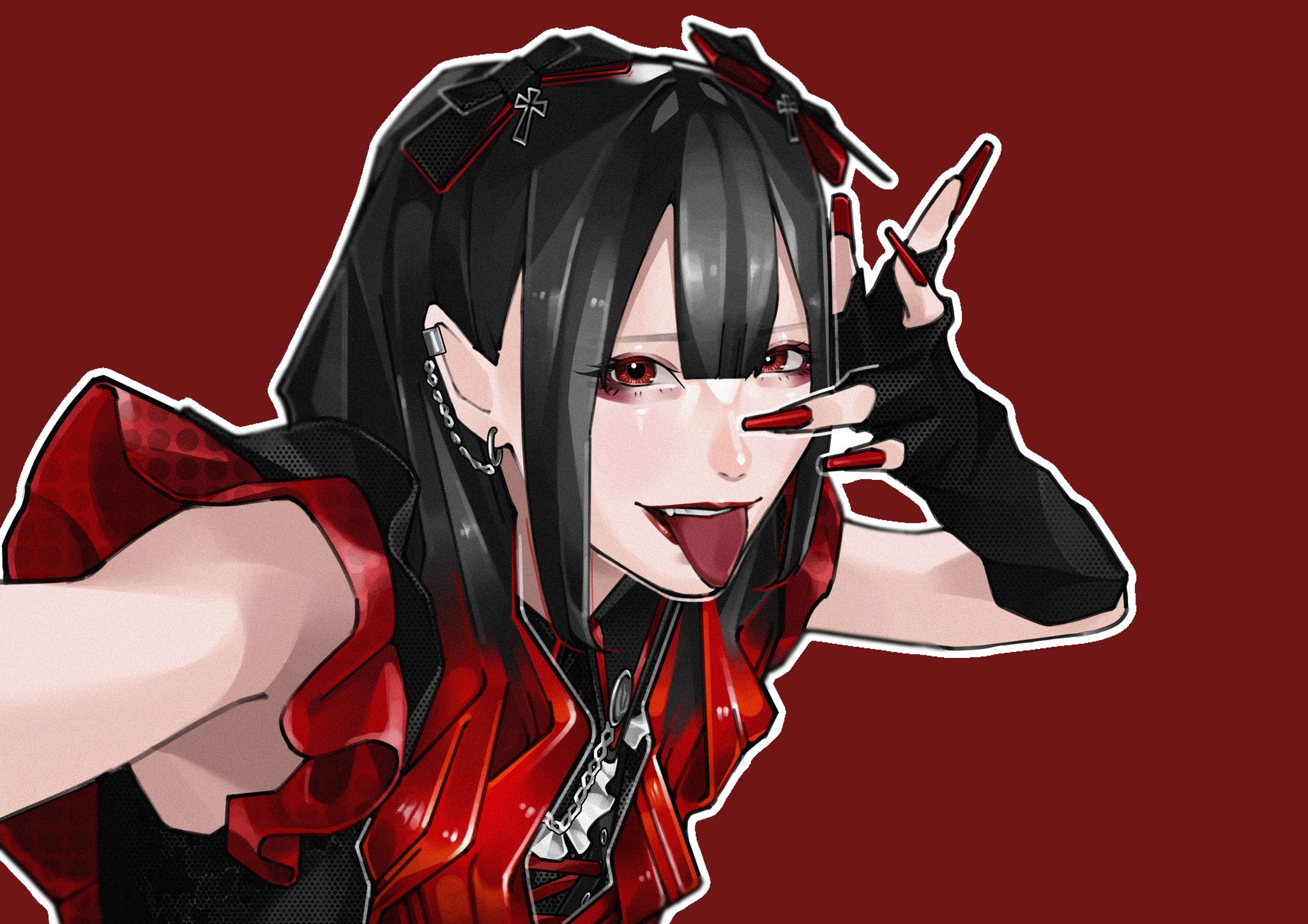 マドメド 那月邪夢 QOOZA コラボパーカー 最終値下げ】マドメド 那月邪