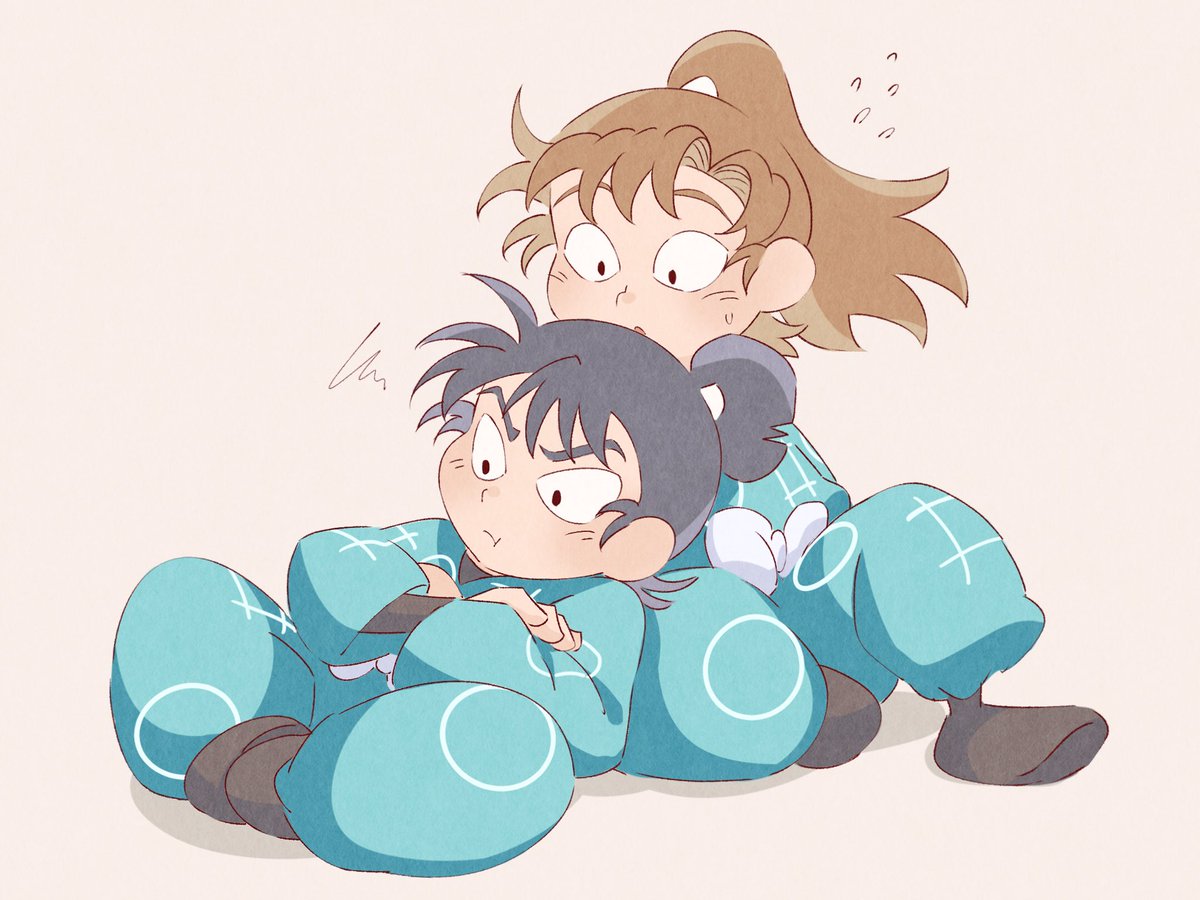 😕」 #忍たま #食滿留三郎 #善法寺伊作 年齢操作