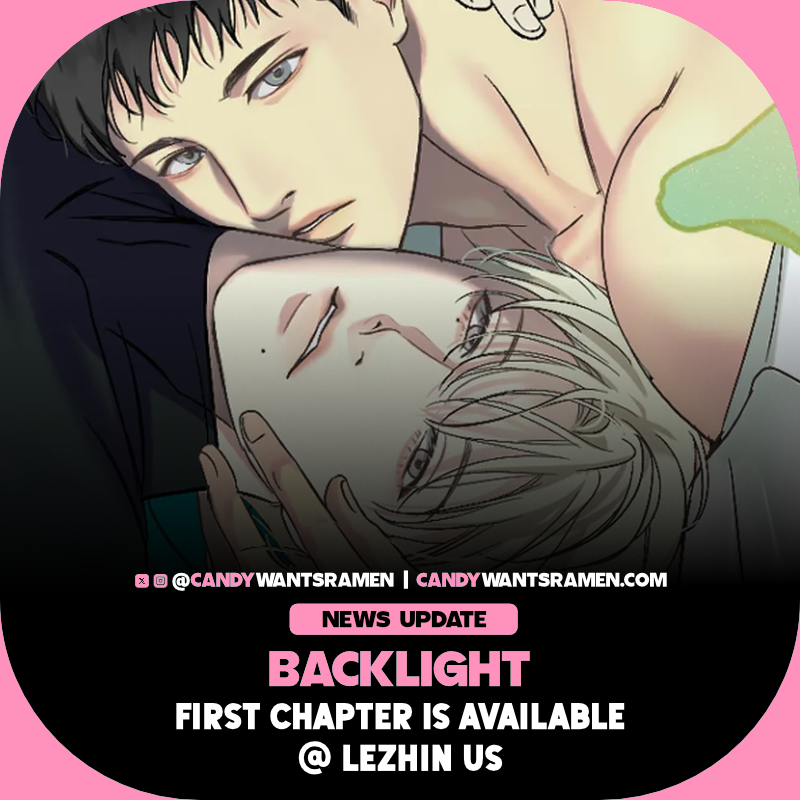 release day @ lezhin🎉 ⧼ Backlight ⧽ has been released with 06