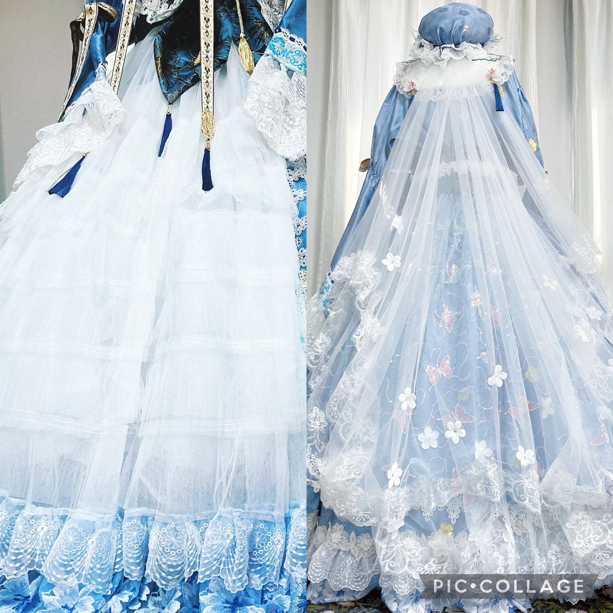 東方Project 西行寺幽々子 アレンジ衣装 完成致しました。 今回良く