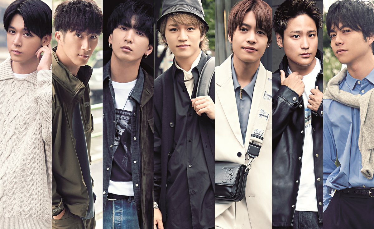 ジャニーズWEST、7ヶ月ぶりに全員集合！ 街頭スナップ風の私服企画で