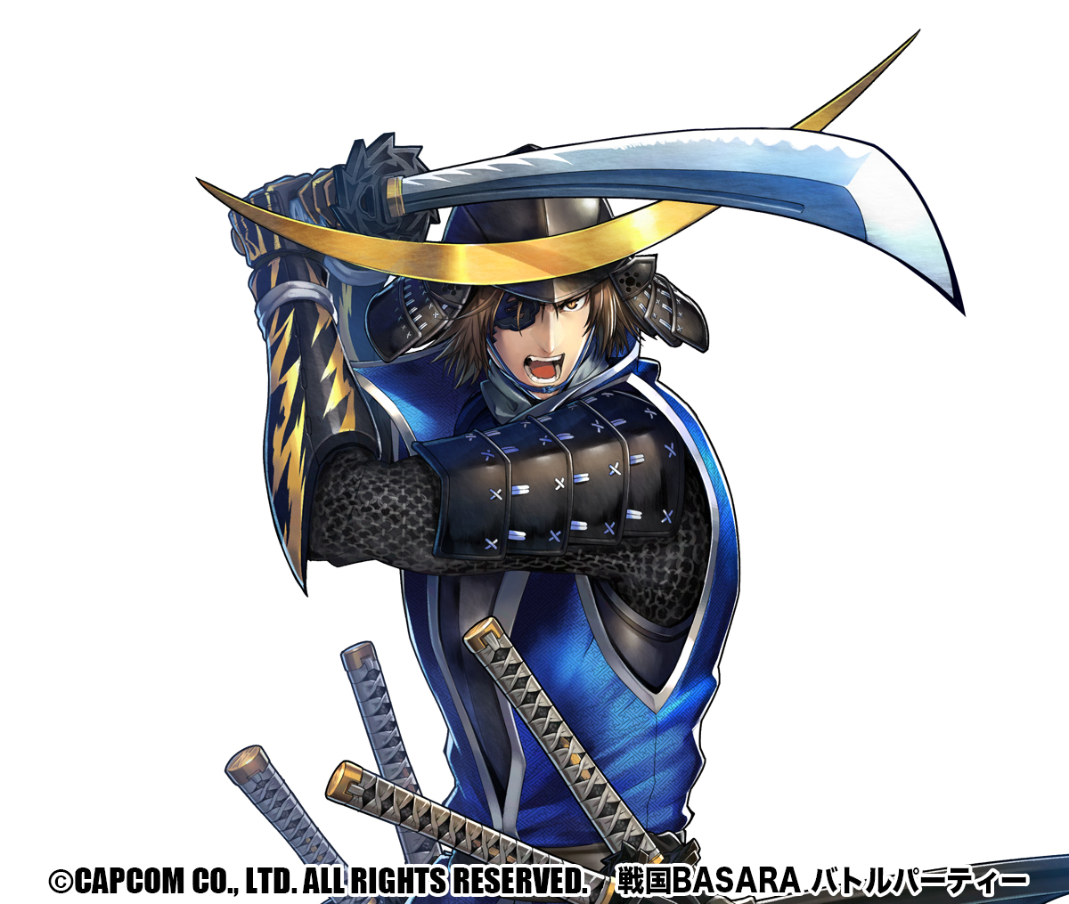 BASARAがトレンドに上がってたので昔お仕事で描かせていただいた戦国