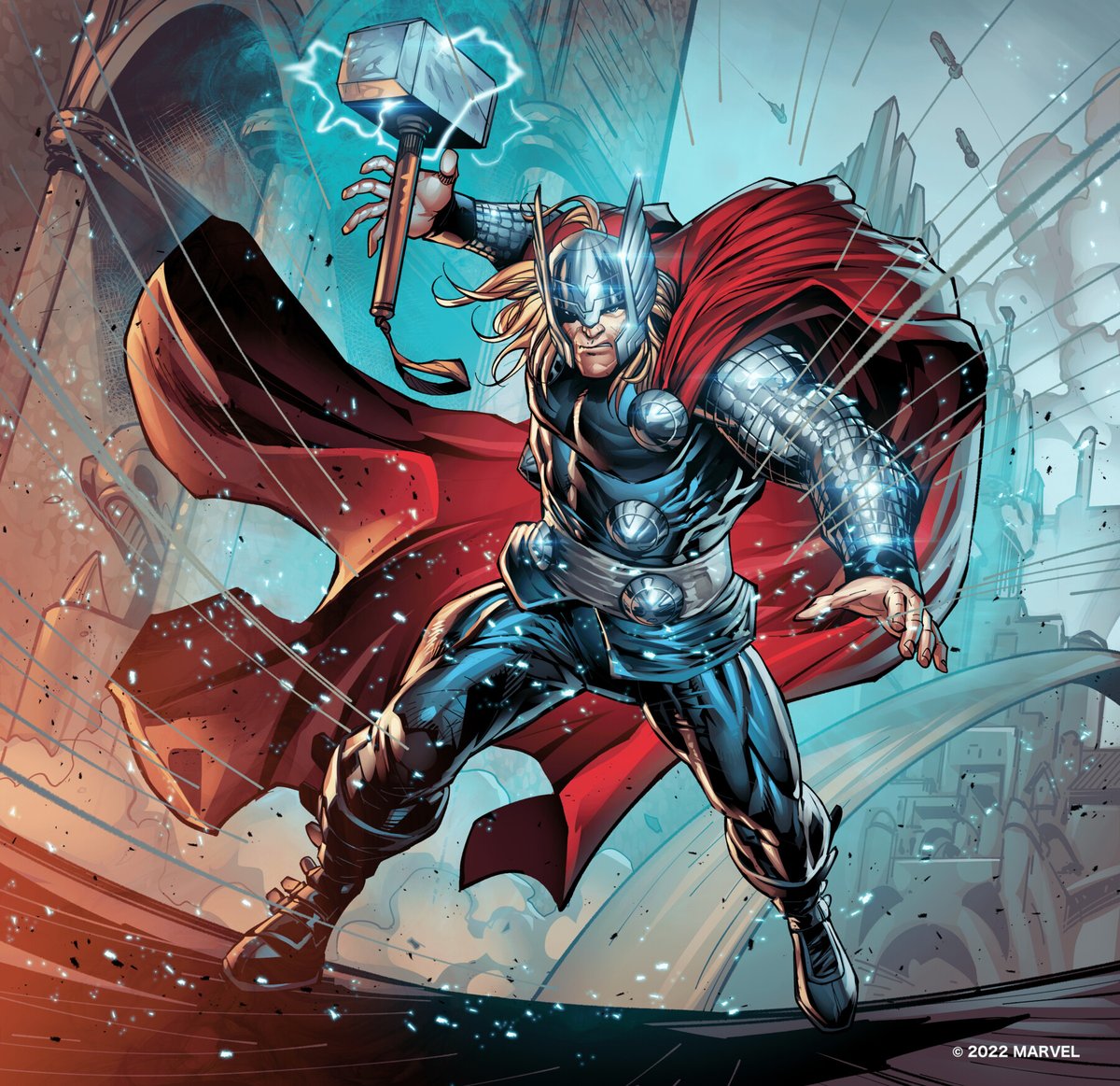 キャラクター紹介】 破天荒な雷の神様ーー #ソー 。 ソーは雷と稲妻の