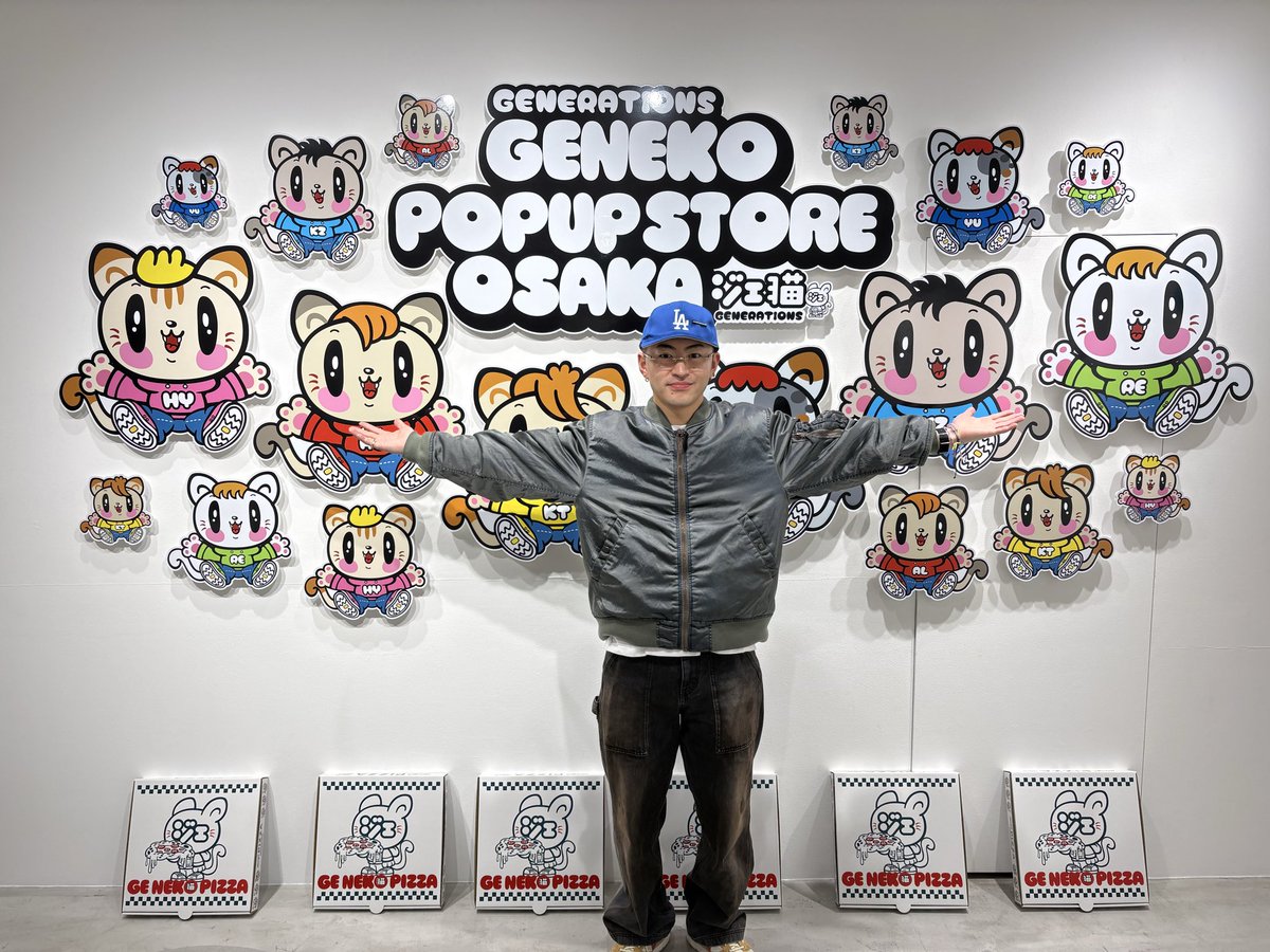 さのさんマネです #ジェ猫 GOODS 大阪POP UPに遊びに行ってきました