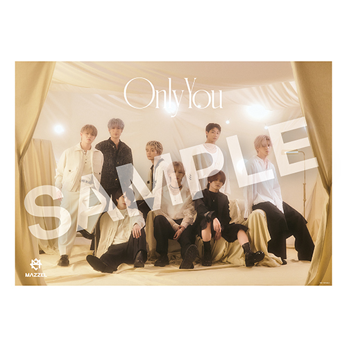 MAZZEL】 11/26(水)発売💿 4th Single『Only You』 購入特典絵柄決定