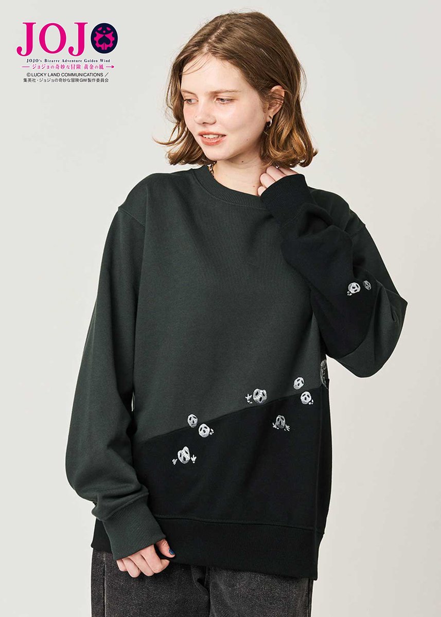 グラニフにて予約受付中！ ジョジョの奇妙な冒険 磁力｜裏毛スウェット