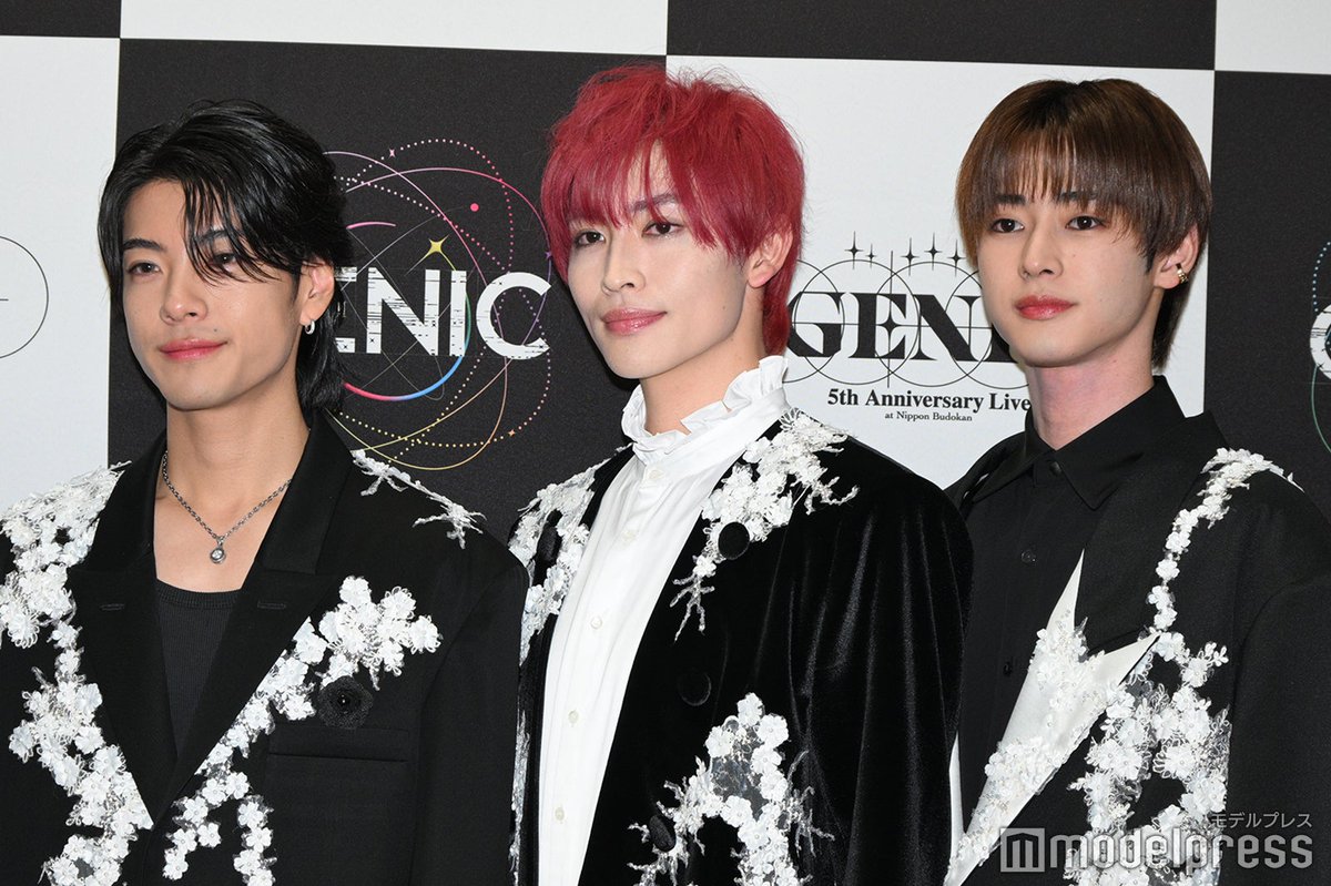 GENIC 5th Anniversary Live at 日本武道館」囲み取材🎤】 ◽日本