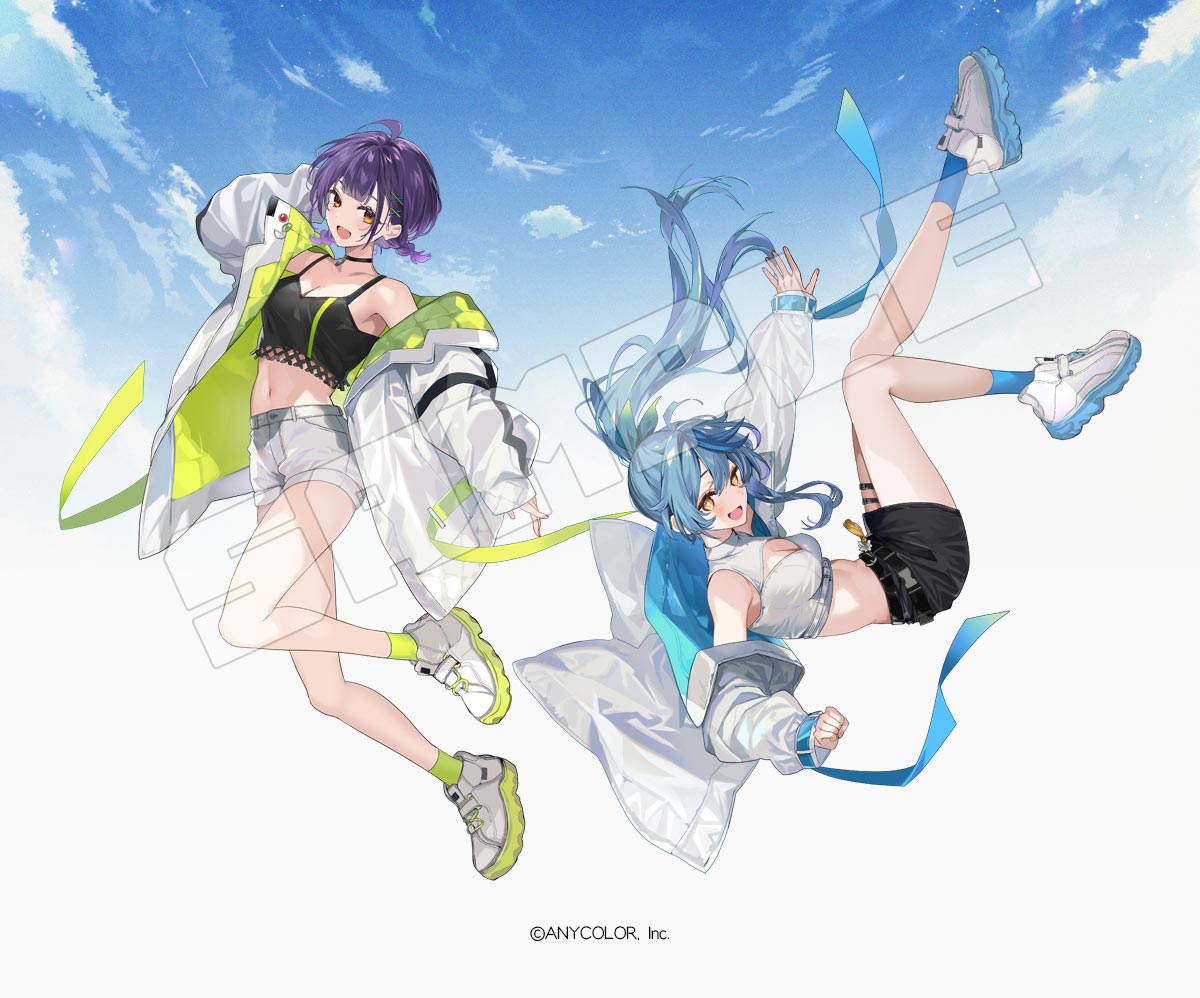 にじさんじ 七瀬すず菜様、珠乃井ナナ様の「Flyer!」歌ってみた動画の