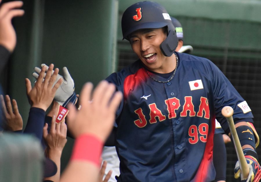侍ジャパン】 初招集の野村勇選手が豪快2ラン 弾丸ライナーで左翼