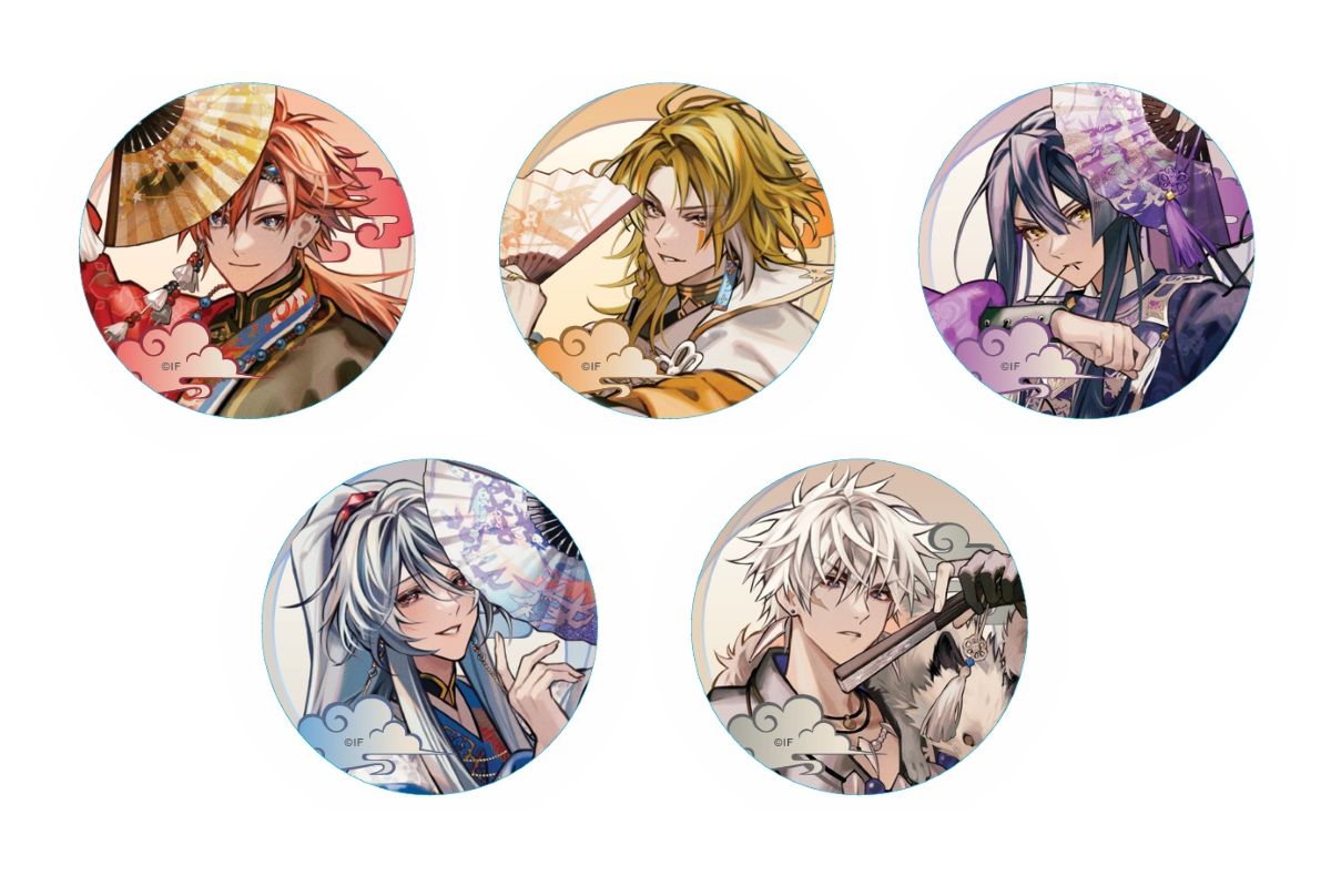 オトメイトマーケット オトマ マツリカの炯 缶バッジ 燕來 オトメイト