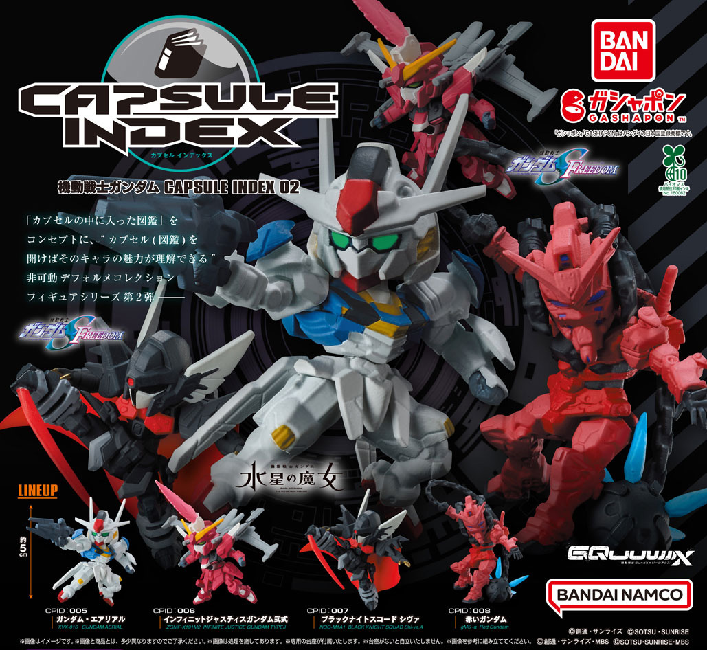商品情報】 ／ 機動戦士ガンダム CAPSULE INDEX 02 （税込400円