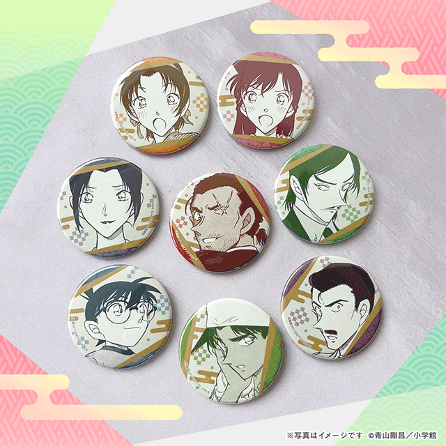 🛒期間限定オンライン販売中🛒 ／ #名探偵コナン公式アプリ 缶バッジ