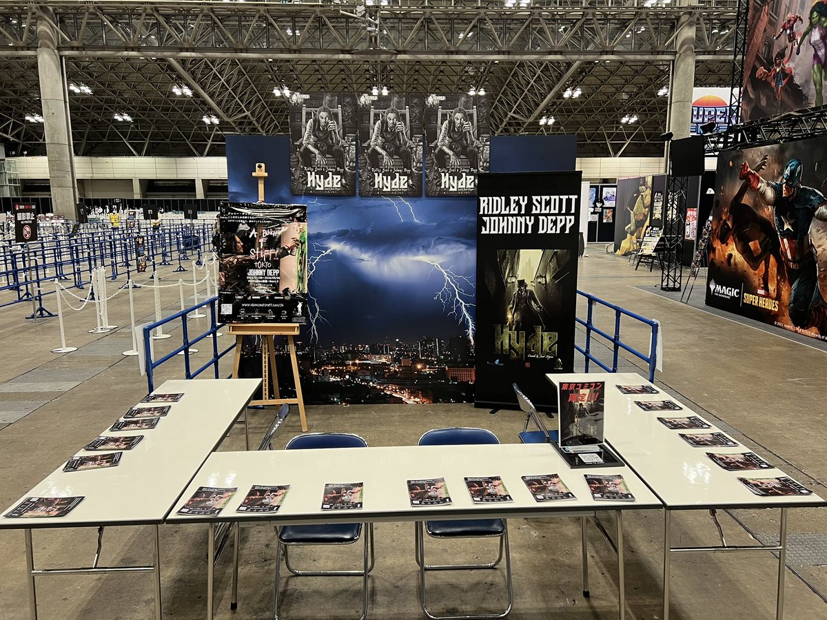 John @jja_iii here 「Hyde」 - ジョニー・デップがコミックに初登場