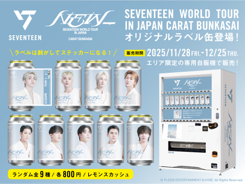 SEVENTEEN WORLD TOUR [NEW_] IN JAPAN CARAT BUNKASAI』開催記念