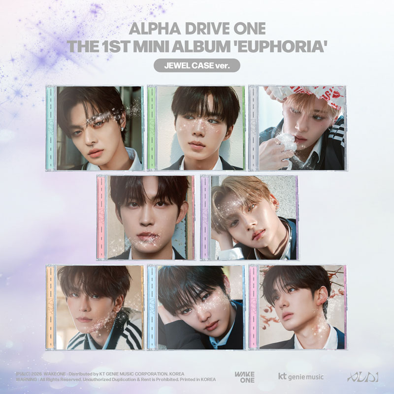 🔥ご予約急増中🔥 ALPHA DRIVE ONE THE 1ST MINI ALBUM '#EUPHORIA