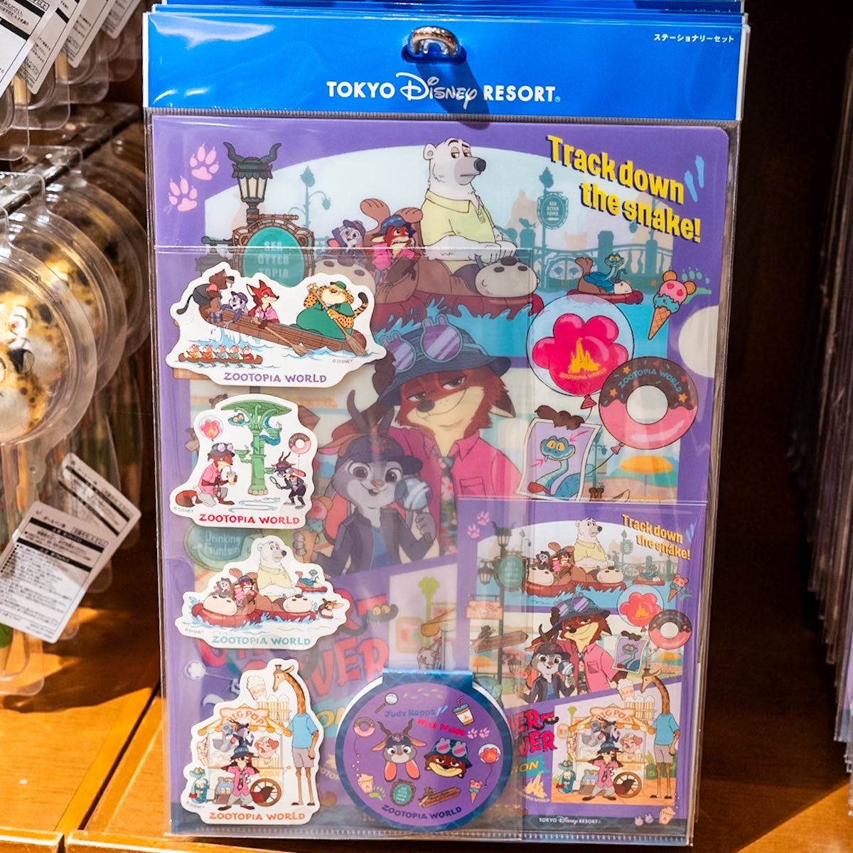 東京ディズニーランド 『ズートピア2』グッズ ステーショナリーセット