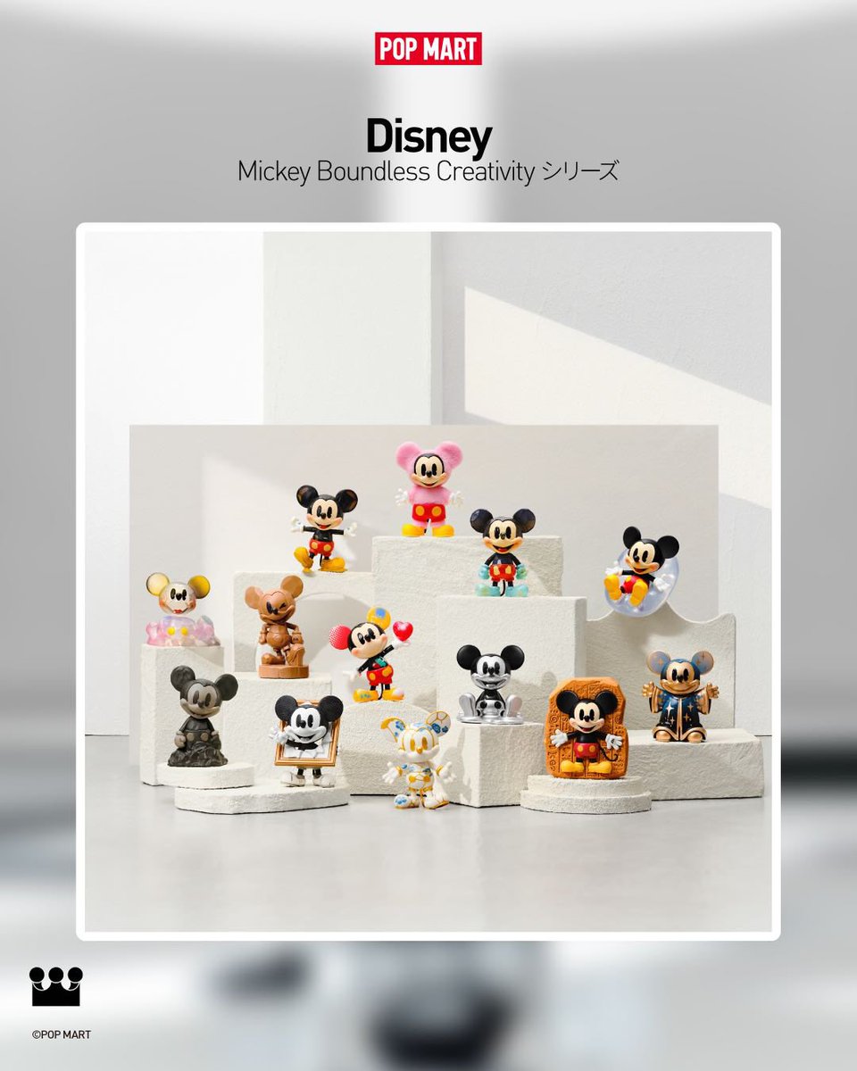🆕POP MART JAPAN 1月新発売商品🆕 1月2日(金) □ Disney Mickey