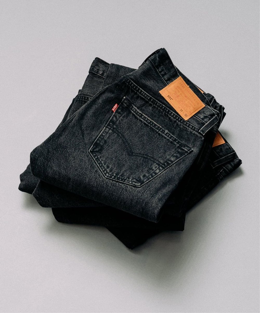 Levi's × EDIFICE 2025 FW 別注 BIG E 501 ”Black” (リーバイス