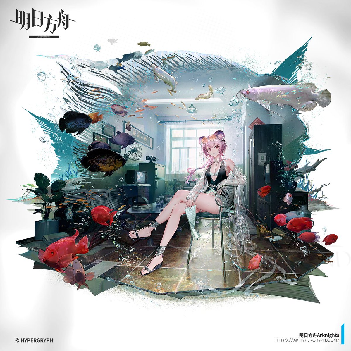 アーミヤ(アークナイツ) 「2025年に公開された仕事絵の一部です