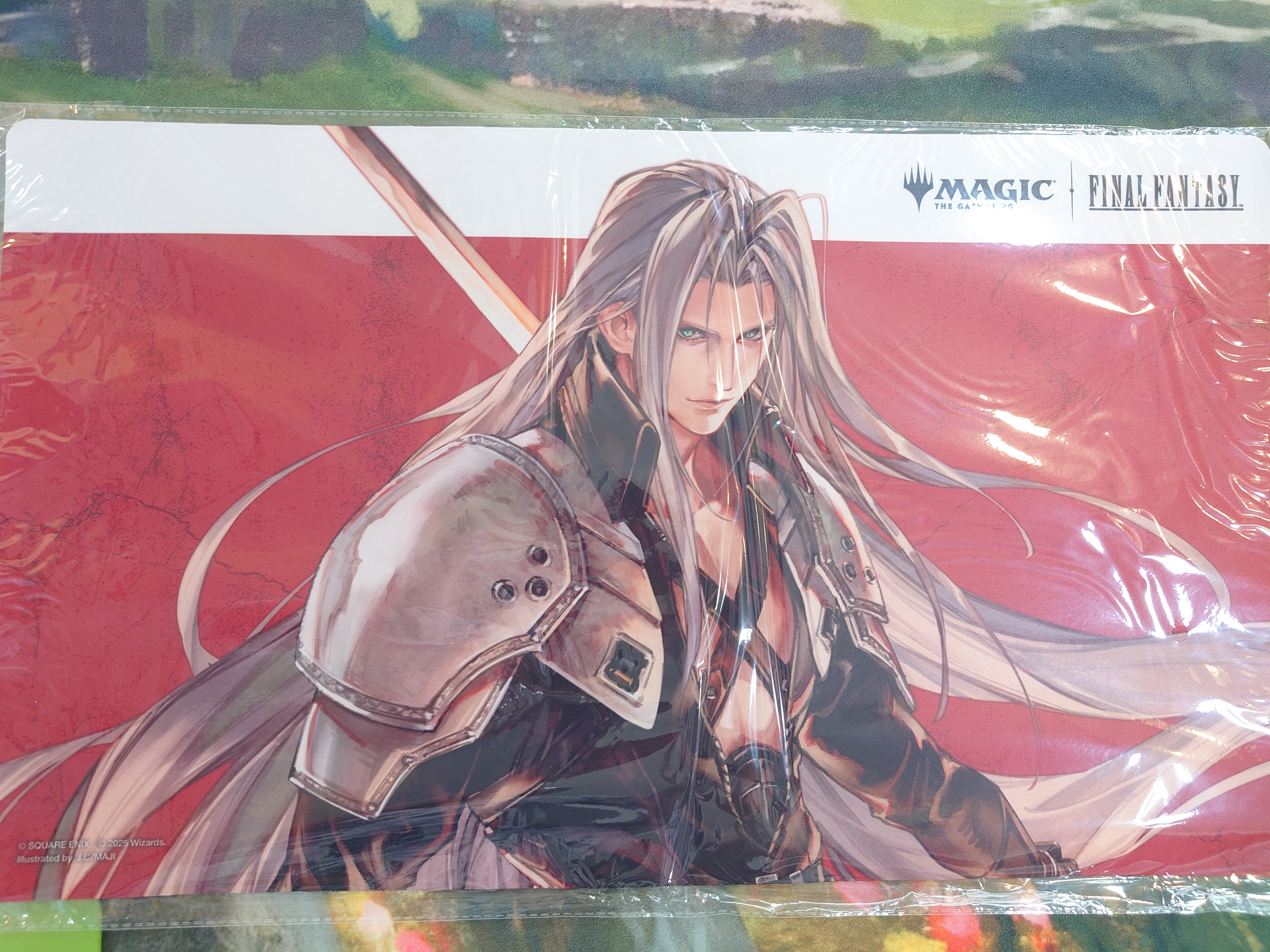 E*y様 MTG セフィロス プレイマット MTG FFコラボ セフィロス プレイ