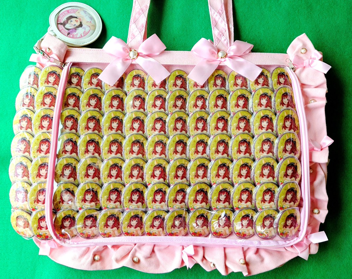 4.5th KVの楕円形缶バッジで痛バ組みたいけど何個買えば良いか分からず